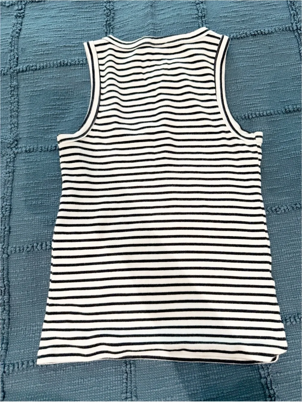 J. Crew Light Gray Ribbed Tank Top - Picture 5 of 5